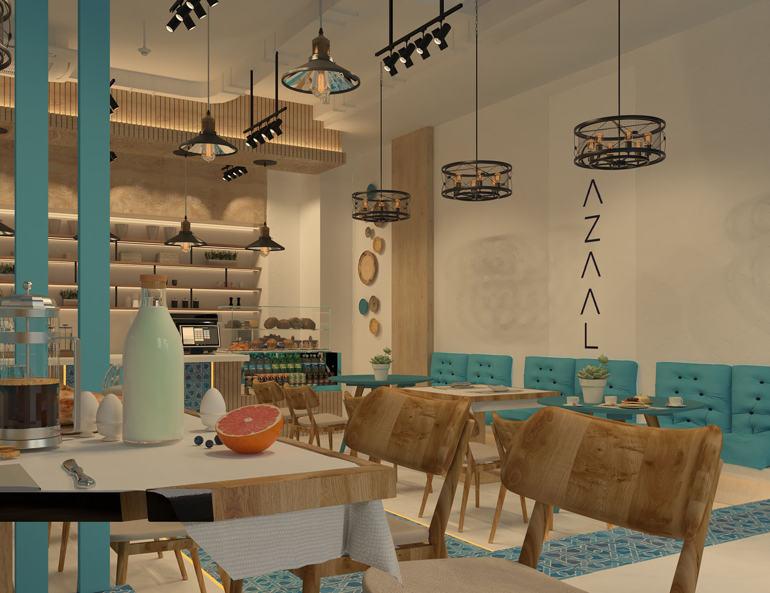 café